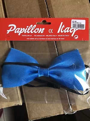 Blue Bow Tie Fancy Dress Costume Accessory LARGE • £2