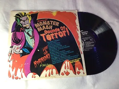 Monster Mash Sounds Of Terror Vinyl LP 1974 Pickwick SPC5104 Halloween • $11.99