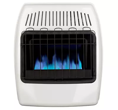 20000 BTU Natural Gas Blue Flame Vent Free Wall Heater White • $181.22