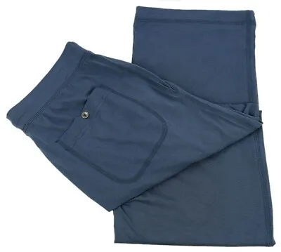 DANIEL BUCHLER Mens Denim Blue Pima Cotton Lounge Pajama Pants XL NWT • $59.99