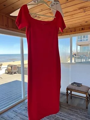 HATCH Body Cap Sleeve Dress For Mamas With Style - Modern Maternity Sz Med Red • $39