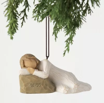 2022 Christmas Willow Tree Ornament Wishes And Dreams By Susan Lordi New • £33.76