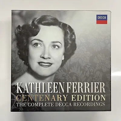 Kathleen Ferrier Centenary Edition: Complete Decca Recordings (2012 14 CDs 1 DVD • £50