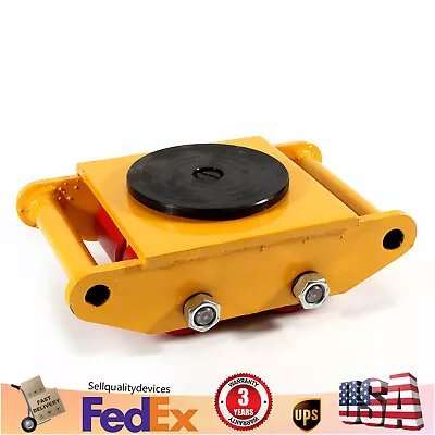 6T/13200lbs Machinery Mover Heavy Machine 360°Rotation Dolly Moving Equipment • $30.40