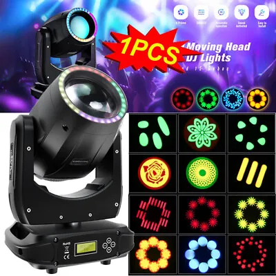 200W LED Moving Head Light RGBW Gobo Beam Stage Spot Lighting DJ Disco Bar DMX • $259.99