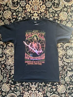 Jimi Hendrix Experience Bethel New York 1969 Concert Poster Graphic  L/ XL 2013 • $25