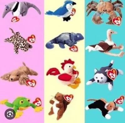 Vintage Mcdonald's Happy Meal Toys TY Beanie Babies  - YOU PICK • $1.39