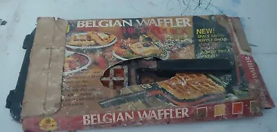 Vintage Nordic Ware Belgian Waffler Stove Top Camping Waffle Iron - Made In USA • $30.48