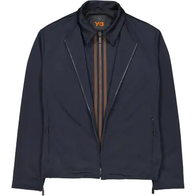 Adidas Y-3 Black Double Layered Harrington Jacket Size L / Size L / Mens / ... • £212.21