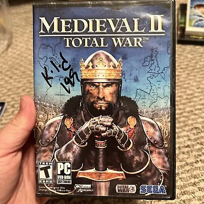 Medieval II 2 Total War PC Computer Video Game 2006 Complete CIB W/ Soundtrack • $12