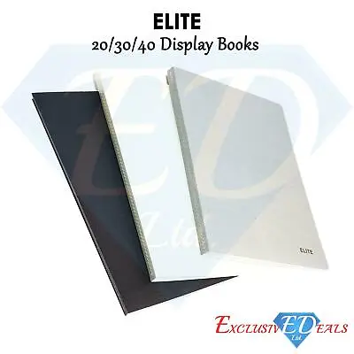 £2.95 • Buy A4 Pocket Display Folder Presentation Book File Portfolio Document Binder Clear