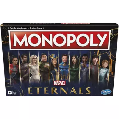 Monopoly Marvel Studios' Eternals Edition Board Game For Marvel Fans • £16.99