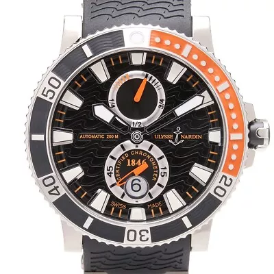 Ulysse Nardin Maxi Marine Diver 45mm Black Orange • $1