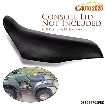 $14.40 • Buy Motorcycle Leather Seat Cover Replace Black Fit For Honda Fourtrax 300 1988-2000
