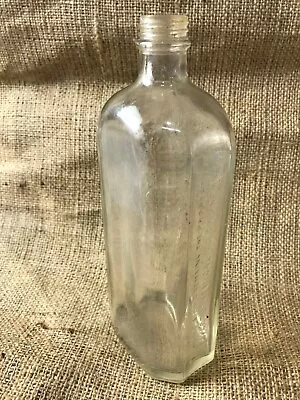 Vintage Clear Glass Bottle - TAYLOR CHEMICAL Australia • $16.04