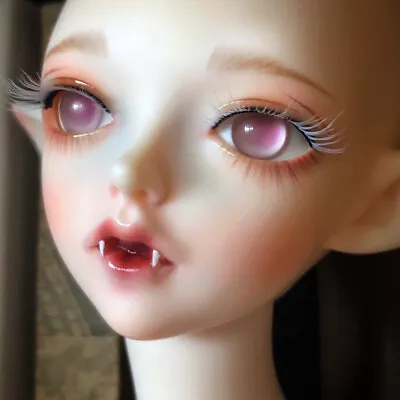 1/4 BJD Doll MSD Vampire Girl Ball Jointed Body Bare Nude Face Make UP Eyes Gift • $175.66