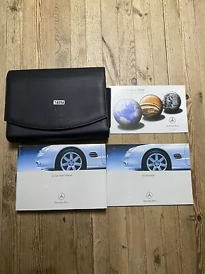 2006-2008 MERCEDES SL OWNERS HANDBOOK MANUAL PACK & WALLET 2007 Ref14054 • $113.65