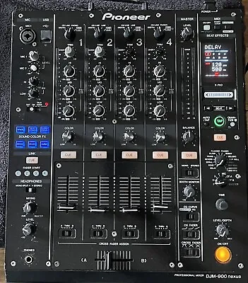 $2675 • Buy FULLY SERVICED -Pioneer DJM-900NXS DJM-900 Nexus 4 Channel Professional DJ Mixer