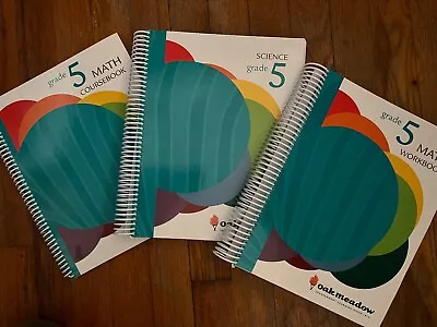 Oak Meadow Grade 5 Curriculum Homeschool Science & Math Coursebook • $80