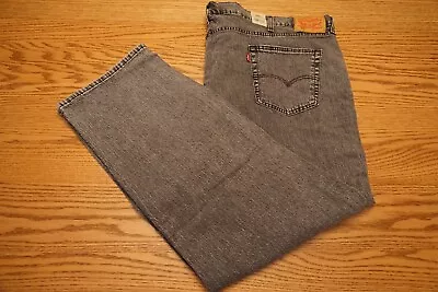 NWT MEN'S LEVI JEANS 541 Big & Tall Sizes Athletic Taper Stretch Gray $79.50 • $38.24