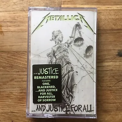 £12.90 • Buy ...And Justice For All [30th Anniversary Edition] By Metallica (Cassette, 2018)