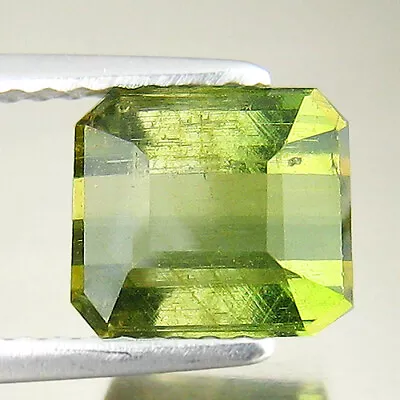 1.92Ct UNHEATED GREEN TOURMALINE GEMSTONE FROM MOZAMBIQUE • $14.99