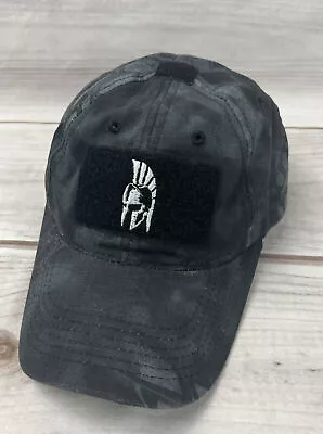 Molon Labe Tactical Hat Adjustable Strapback Gray Snakeskin Camo • $11.58