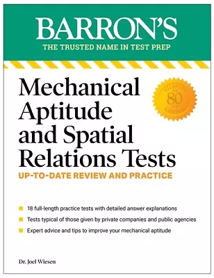 Mechanical Aptitude And Spatial Relations Tests Fourth Edition • $21.75