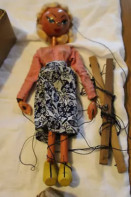 Pelham Puppets - BLONDE GIRL - Boxed • £9.99