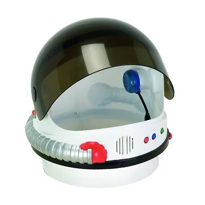 White NASA Child Astronaut Helmet With Sound Space USA Costume Visor Among Us • $56.66