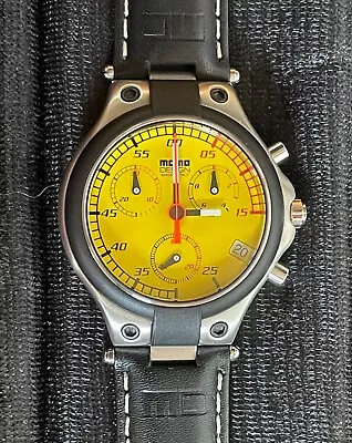 RARE Momo Design Speed Watch MD-014 Yellow NLA • $1500