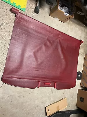 1987-89 Ford Mustang Hatchback Shade Cover Red Foxbody Pull Cover Sun Shade • $275