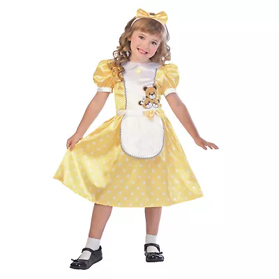 Child Goldilocks Fancy Dress Costume Fairytale Book Day Week Girls Three Bears • £15.99