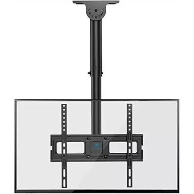 Adjustable Swivel Tilt Ceiling TV Mount Hanging TV Monitor Holder Bracket • $46.33