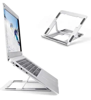 ABEDOE Laptop Stand Adjustable For Deskmac Book Lenovo And More • £11
