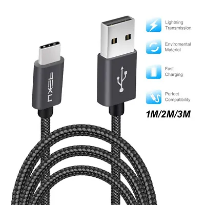 $13.99 • Buy Type-C Charger Nylon Braided Charging Cable Data Sync For Google Pixel 6XL/6/5XL