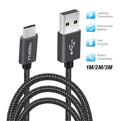 Type-C Charger Nylon Braided Charging Cable Data Sync For Google Pixel 6XL/6/5XL • $13.99