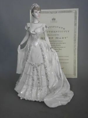 Coalport Queen Mary Figure Ltd Edt Royal Brides Collection With Certificate • £99.95