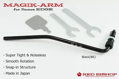 RED BISHOP MAGIK-ARM For Ibanez EDGE  Black BK • $39