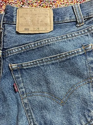 Vintage Levi's 501 Women's Shorts W28 • £15