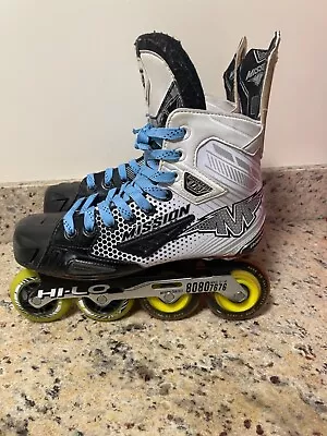 Pre-Owned Mission Inhaler FZ-3 Inline/ Roller Hockey Skates Size 8E Great Cond. • $399