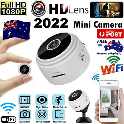 1080P HD IR Wireless WiFi CCTV Indoor &Outdoor MINI IP Camera CAM Home Security • $13.99