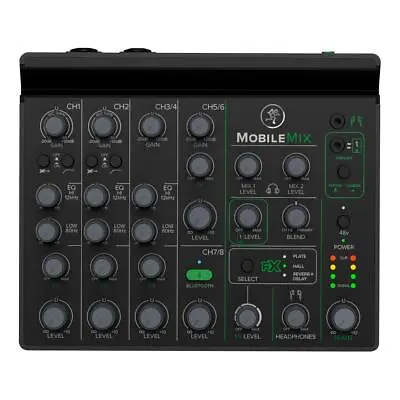 Mackie MobileMix 8-Channel USB-Powerable Mixer For A/V Production • $229.99