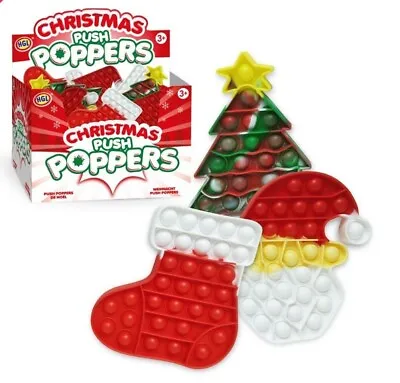 £3 • Buy Christmas Push Popper / Fidget Popper / Fidget Toys / Christmas Gift