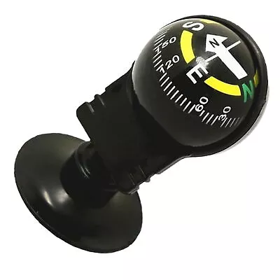  Mini Compass LC282 Car Car Compass Ornament Compass Adjustable Suction Cup Comp • $8.08