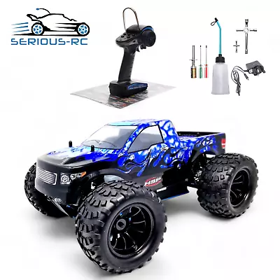 Petrol Nitro RC Car Truck *THE BEAST* Remote Control Car With Nitro Starter Kit • £224.99