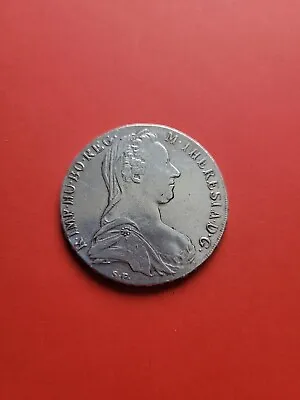 Austria Maria Theresa Silver Thaler 1780 Restrike • £24