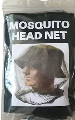 Midge Mosquito Head Net Insect Fly Mesh Face Protector Travel Camping • £3