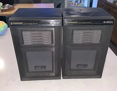PIONEER S-323X 2-Way Speaker System Black 70W Tested And Working • $199.99