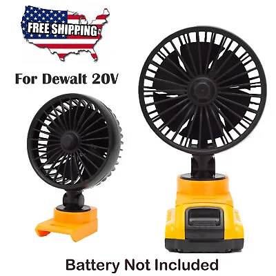 NEW Jobsite Fan Portable Mini Fan For Dewalt 20V MAX Li-ion Battery Bare Tool US • $18.97